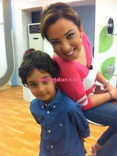 صور سميرة البلوي مع ابنها6