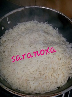 الأرز بالدجاج و الحمص على الطريقة الخليجية بالصور 7