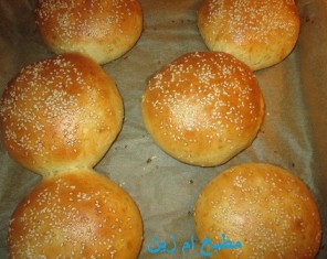 خبز الهامبورغر 6