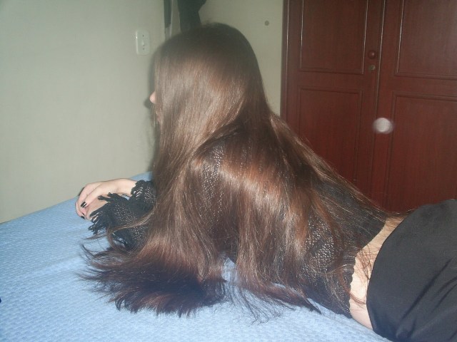 Fetish shared dyke long hair