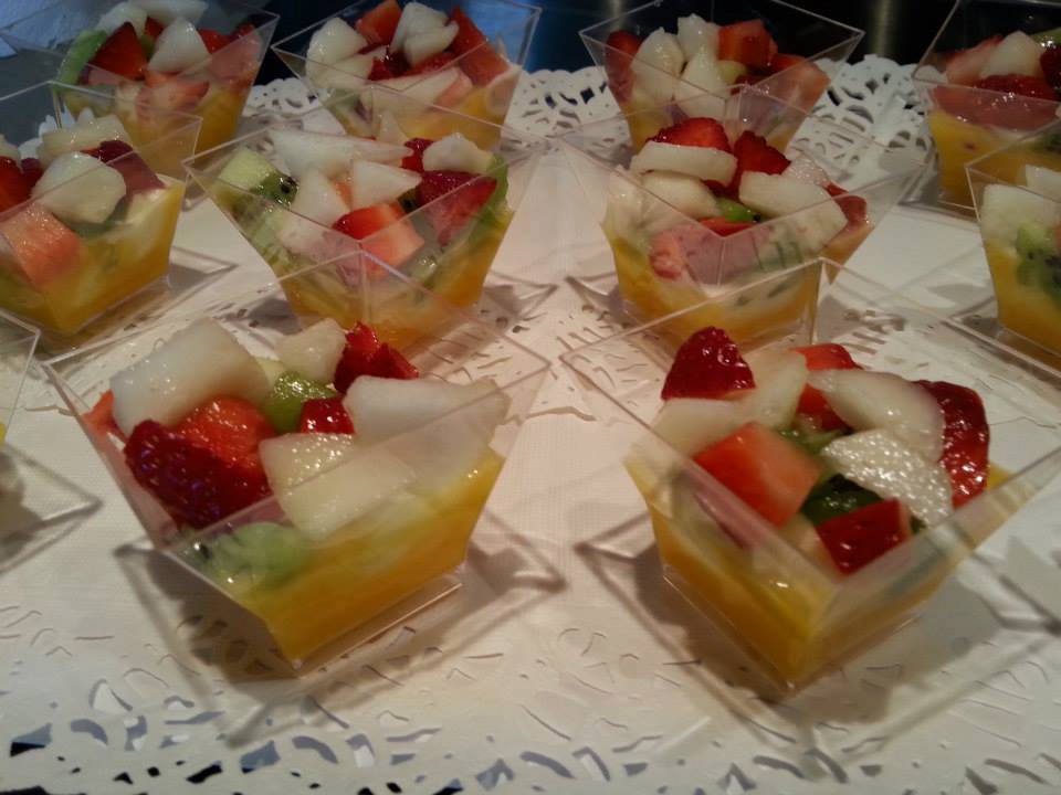 verrine de fruits