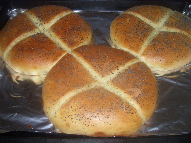 خبز الدار باللبن