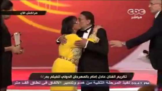 في تكريم عادل إمام إستمع إلى ما قاله عن ثريا جبران