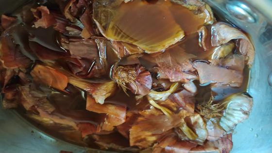 لن تصدق فوائد قشر البصل !! من اليوم تمتعي بشعر كثيف قوي و بدون قشرة