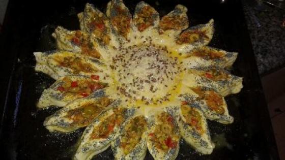 فطيرة عباد الشمس غزالة من شهيوات رمضان