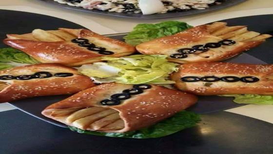 ساندويتشات المدرسة: أكياس البطاطا بالعجين sandwich elmadrassa