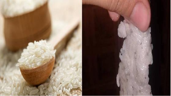 أرز بلاستيكي يهدد صحتكم الان في الأسواق…إليكم الطريقة البسيطة لاكتشافه
