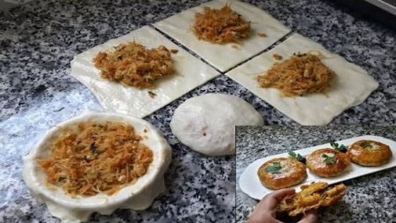 اسهل واسرع طريقة لتحضير بسيطلات صغار ببديل ورقة البسطيلة بحشوة اقتصادية اكثر من رائعة