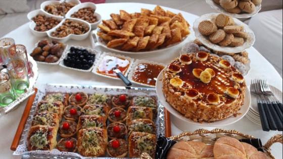 اقتراح رائع لمائدة ضيوف عيد المولد النبوي من الأخت أسماء