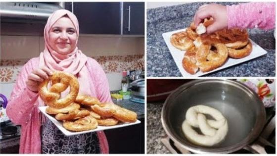 الخبز المسلوق مقرمش و هش من الوسط