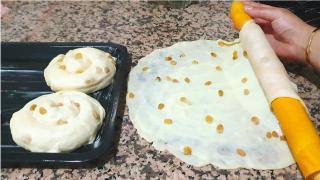 بريوش خفيف بالزبيب