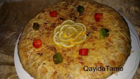 بسطيلة بالكبدة والخضر لا تقاوم