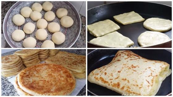 بهاد الطريقة مباقيش غادي تعكزي على المسمن والملوي وكيخرج بكمية كثيرة واقل مجهود