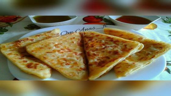 تحضير المسمن المغربي المقلي