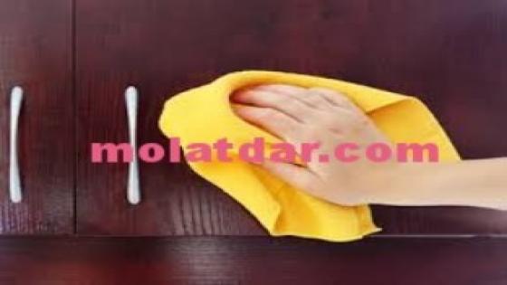 تنظيف الخشب بطريقة ساهلة بزاف