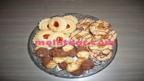 ثلاث أشكال حلويات دواز اتاي ساهلة و لذيذة