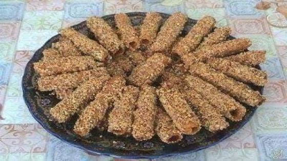 حلوة القصيبات سهلة التحضير بالصور