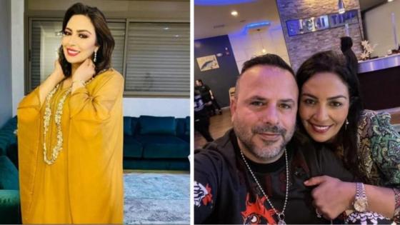 صور حنان الإبراهيمي بطلة فيلم الصالحة رفقة زوجها و بناتها