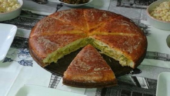 خبزة معمرة بعجينة 10 دقائق