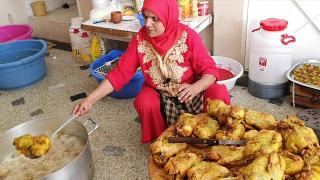 زردة مغربية في حفل عقيقة مع لالة حادة