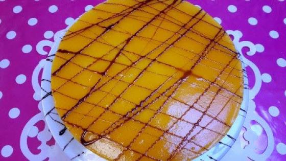 طارت باردة بعصير البرتقال رائعة في المنظر و المذاق