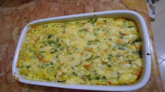 طرطية بالخضر صحية و لذيذة بالصور