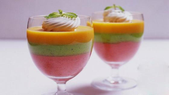 طريقة عمل عصير الطبقات لذيذ و منعش