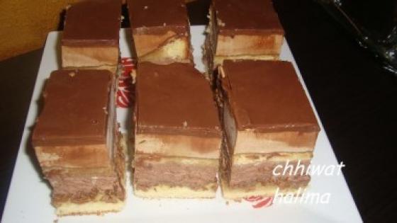 طورطة بحال الكلاص فيها 3 اشكال كريما رائعة torta glassi