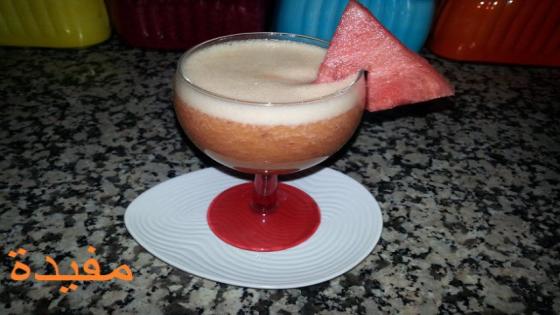 عصير بالخوخ والدلاح كيجي منعش و لذيذ