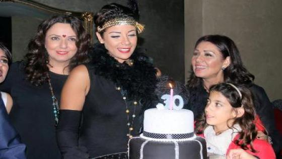 بالصور… عيد ميلاد ليلى الحديوي