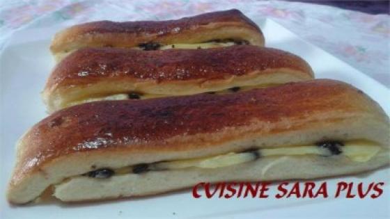 فطائر سويس بالكريم باتسيير وحببيبات الشكلات