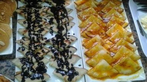 كريب بالبرتقال و كريب بالشكلاط ta7dir crepe sahl