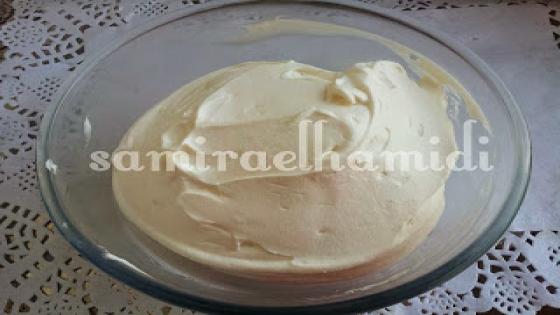 كريمة الشونتي مطربة بجبنة المسكربون رائعة لحشو الطورطات