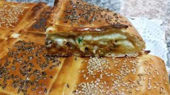 مملحة بالكفتة و جبن الساندويش رائعة
